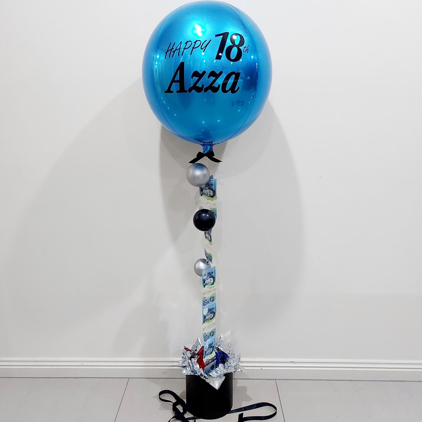 Personalised Money Money Money Balloon - UpUpNAwayBalloons