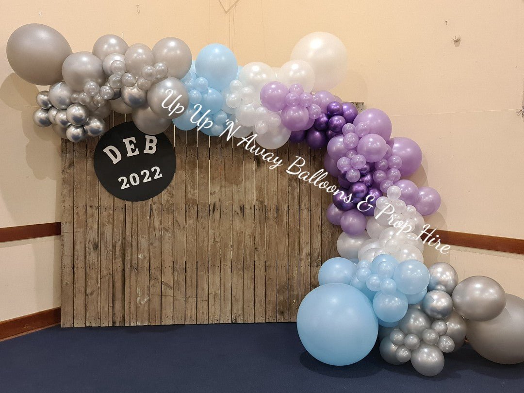 Year 2015 to 2020 Organic Balloon Garlands (click on photo to view) - UpUpNAwayBalloons