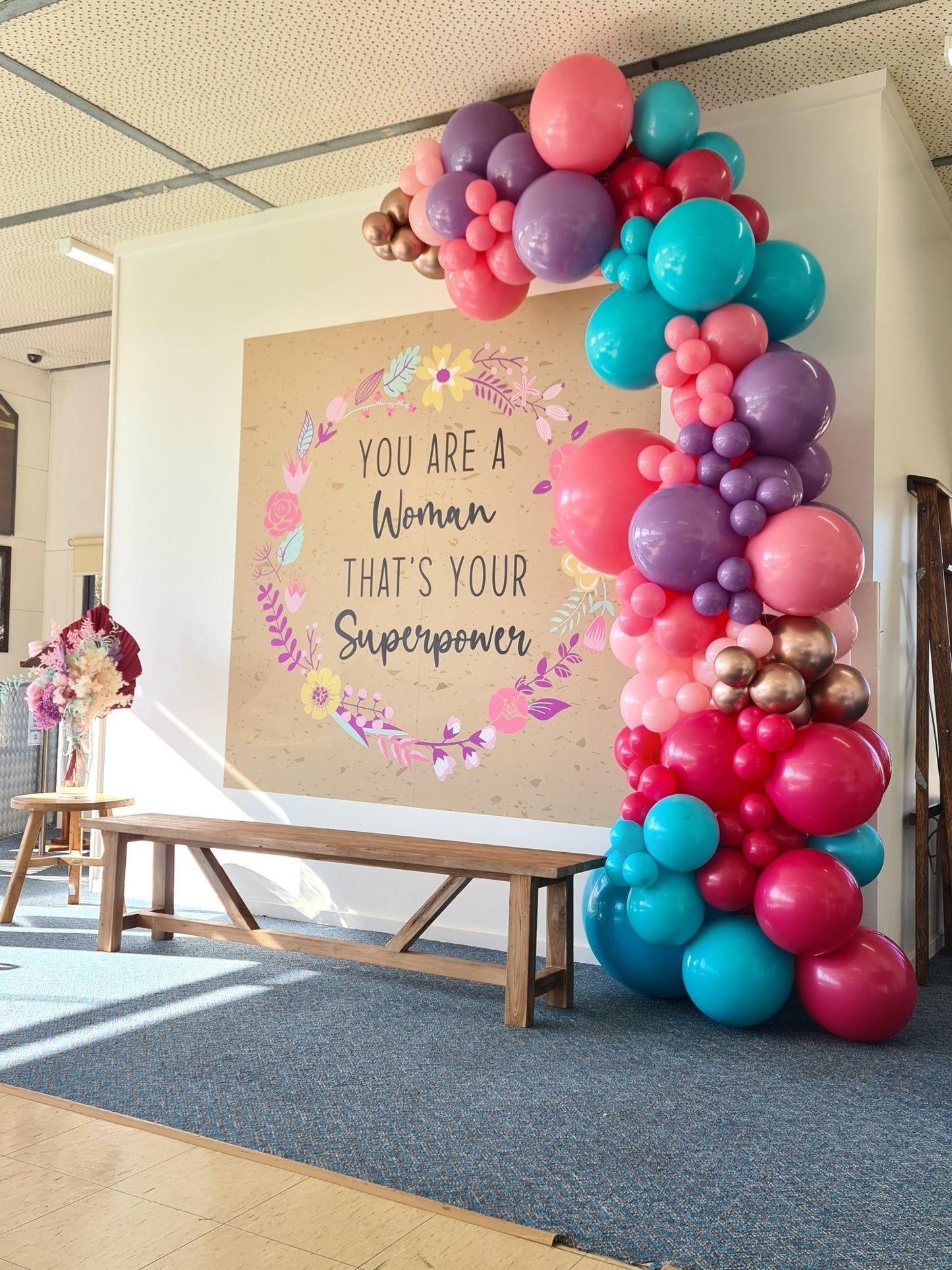 Year 2015 to 2020 Organic Balloon Garlands (click on photo to view) - UpUpNAwayBalloons