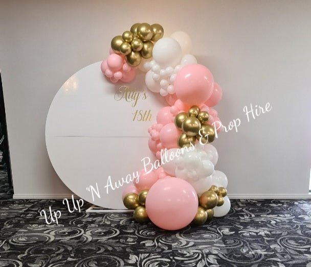 Year 2015 to 2020 Organic Balloon Garlands (click on photo to view) - UpUpNAwayBalloons