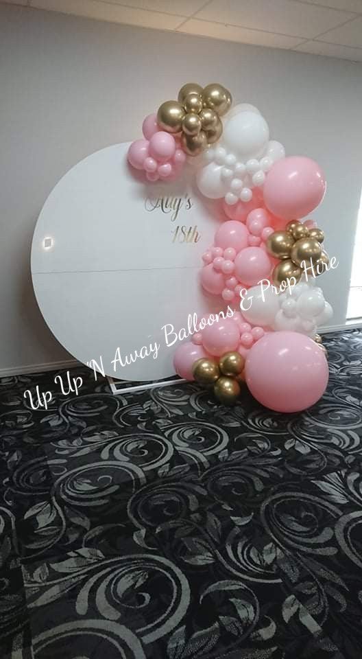 Year 2015 to 2020 Organic Balloon Garlands (click on photo to view) - UpUpNAwayBalloons