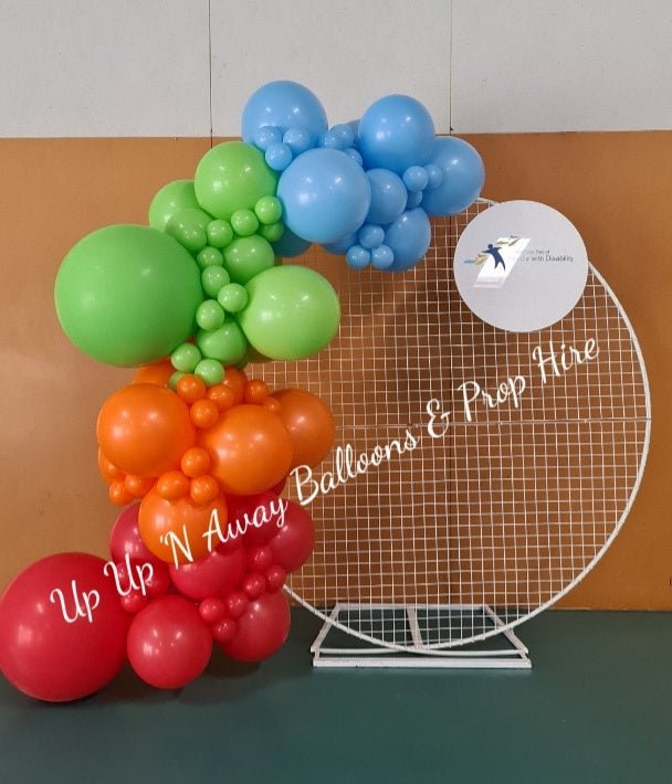 Year 2015 to 2020 Organic Balloon Garlands (click on photo to view) - UpUpNAwayBalloons