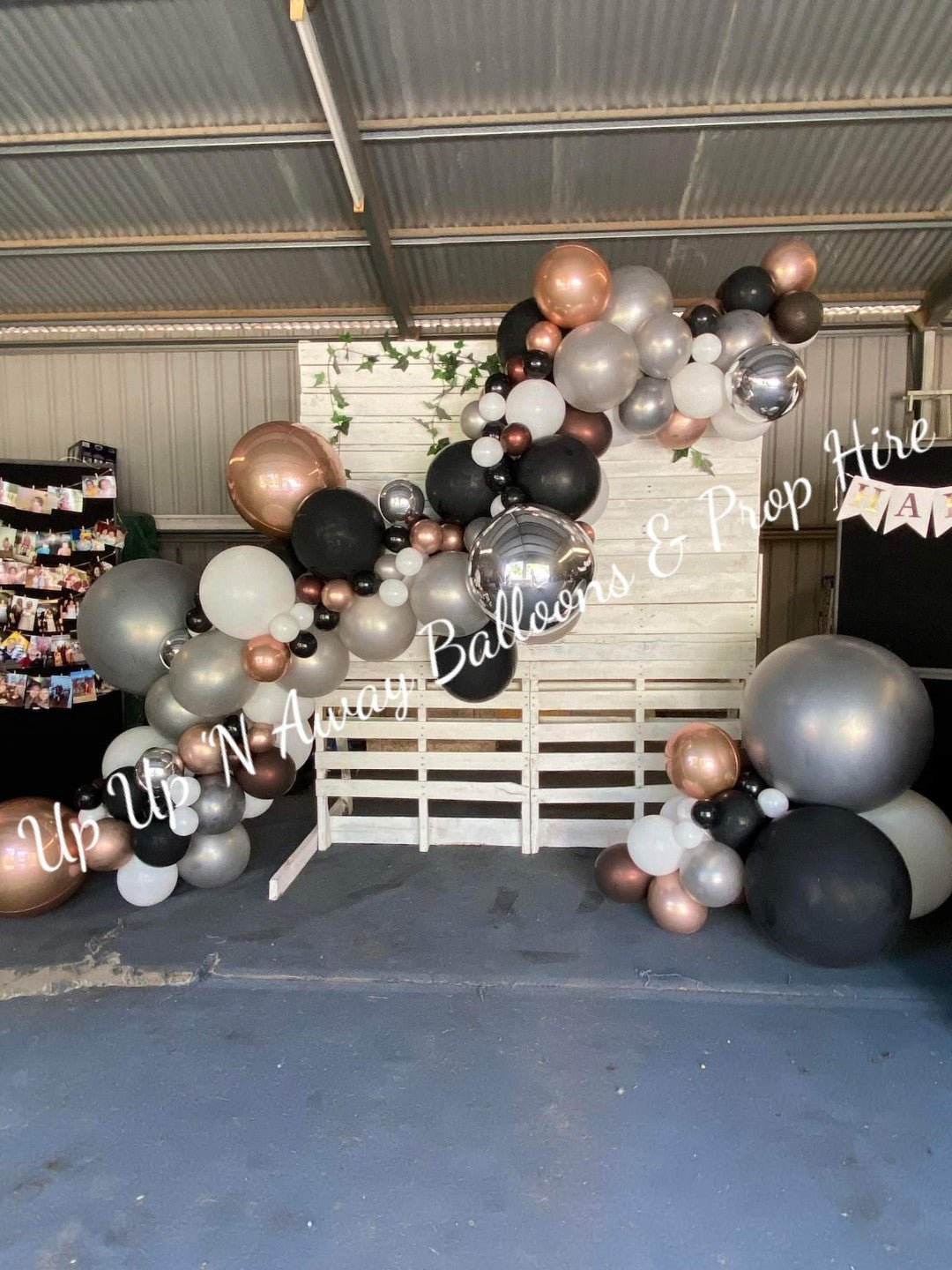 Year 2015 to 2020 Organic Balloon Garlands (click on photo to view) - UpUpNAwayBalloons