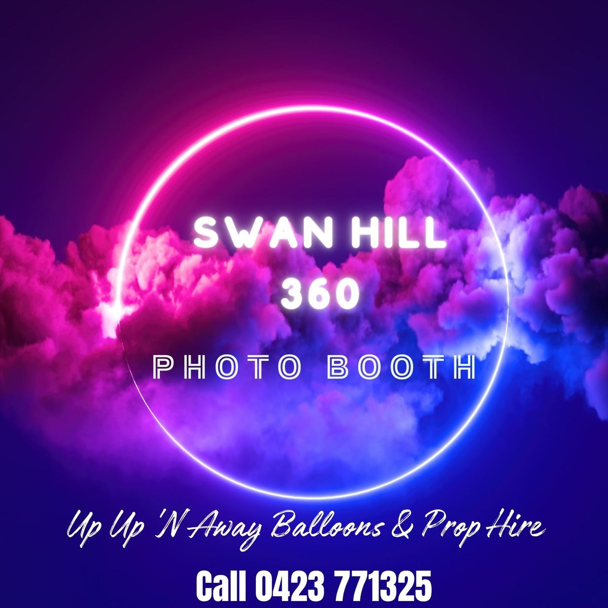 Swan Hill 360 Photo Booth – UpUpNAwayBalloons