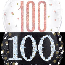 Load image into Gallery viewer, 100th Foil Balloon Bouquet - UpUpNAwayBalloons
