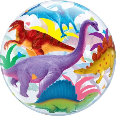 Dinosaur Bubble Balloon - UpUpNAwayBalloons