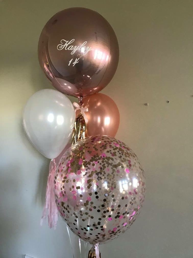 16" Confetti Balloon (priced individually) - UpUpNAwayBalloons