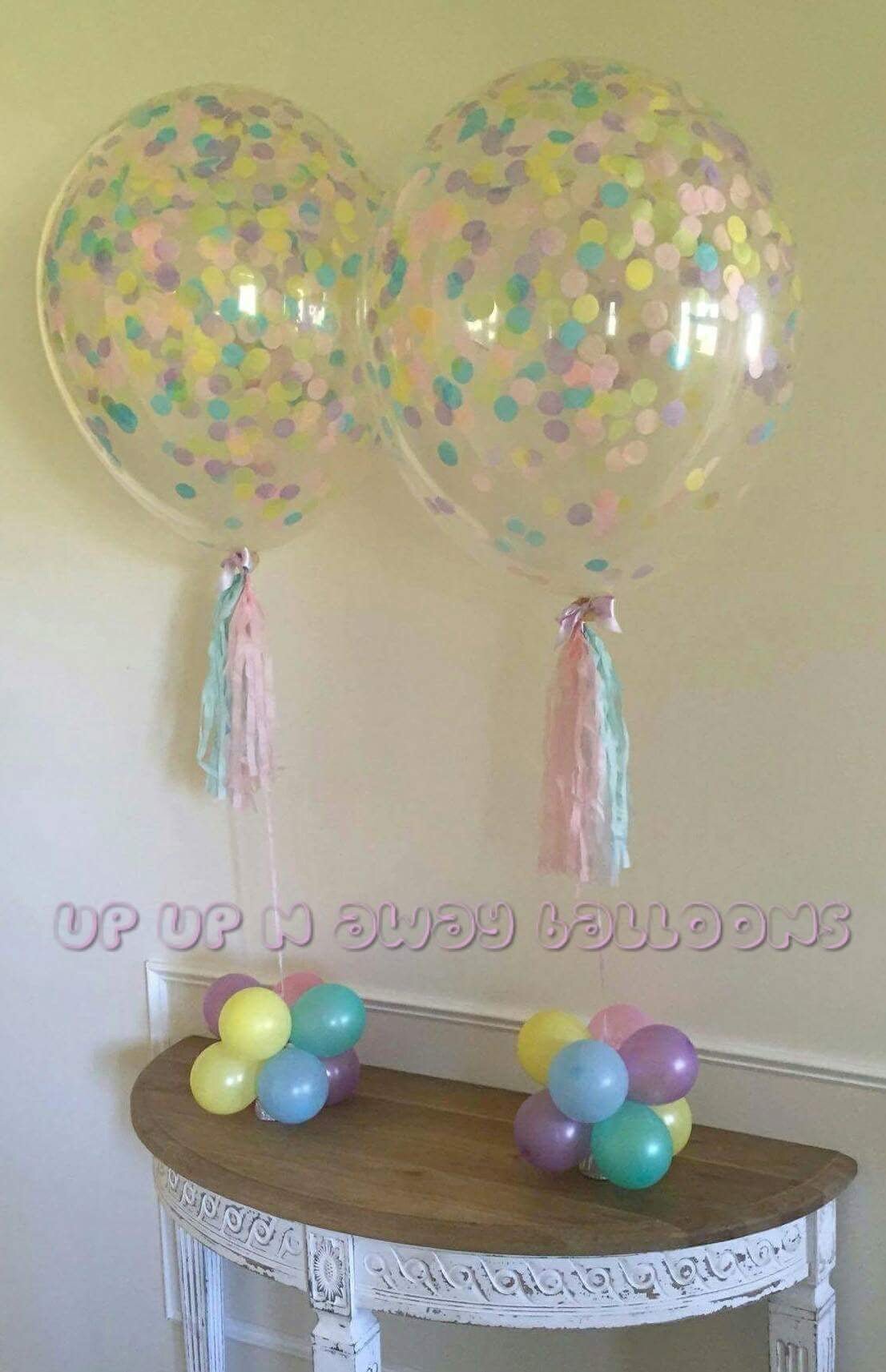 16" Confetti Balloon (priced individually) - UpUpNAwayBalloons