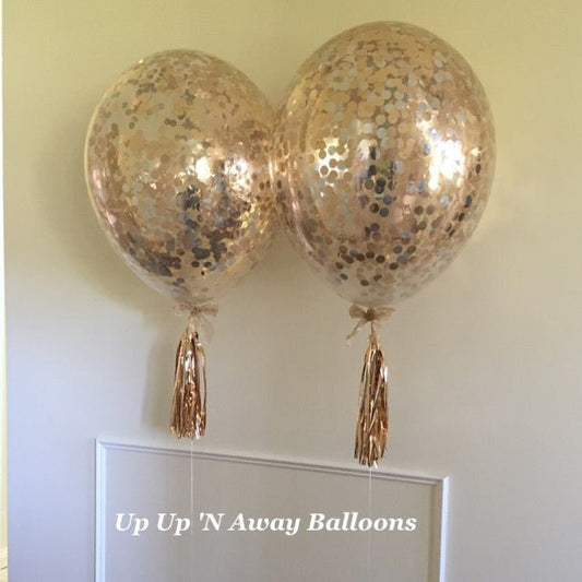16" Confetti Balloon (priced individually) - UpUpNAwayBalloons