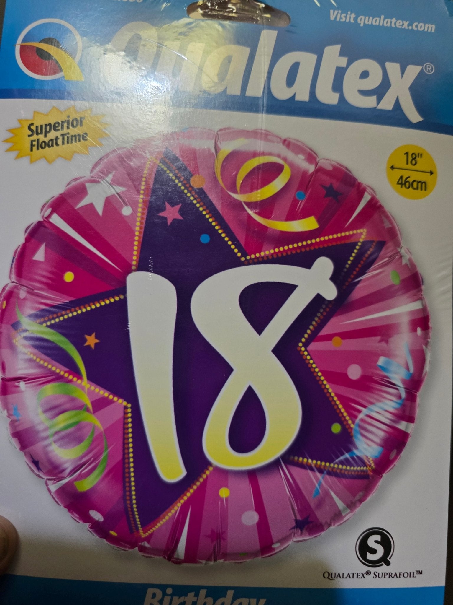 18th Foil Balloon Bouquet - UpUpNAwayBalloons