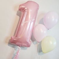 1st Birthday Personalised Celebration Package 2 - UpUpNAwayBalloons