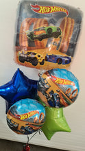 Load image into Gallery viewer, Hot Wheels Birthday Bouquet - UpUpNAwayBalloons
