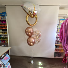 Load image into Gallery viewer, Diamond Ring Balloon - UpUpNAwayBalloons
