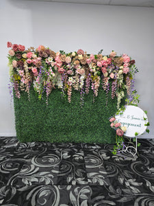 Greenery Wall Backdrop for Hire (2 styles to choose from) - UpUpNAwayBalloons