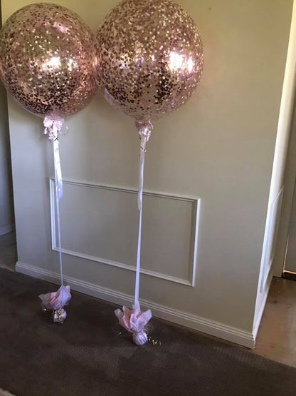 2ft Confetti Balloon - UpUpNAwayBalloons