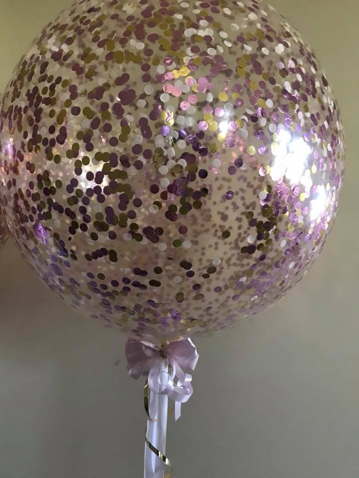 2ft Confetti Balloon - UpUpNAwayBalloons