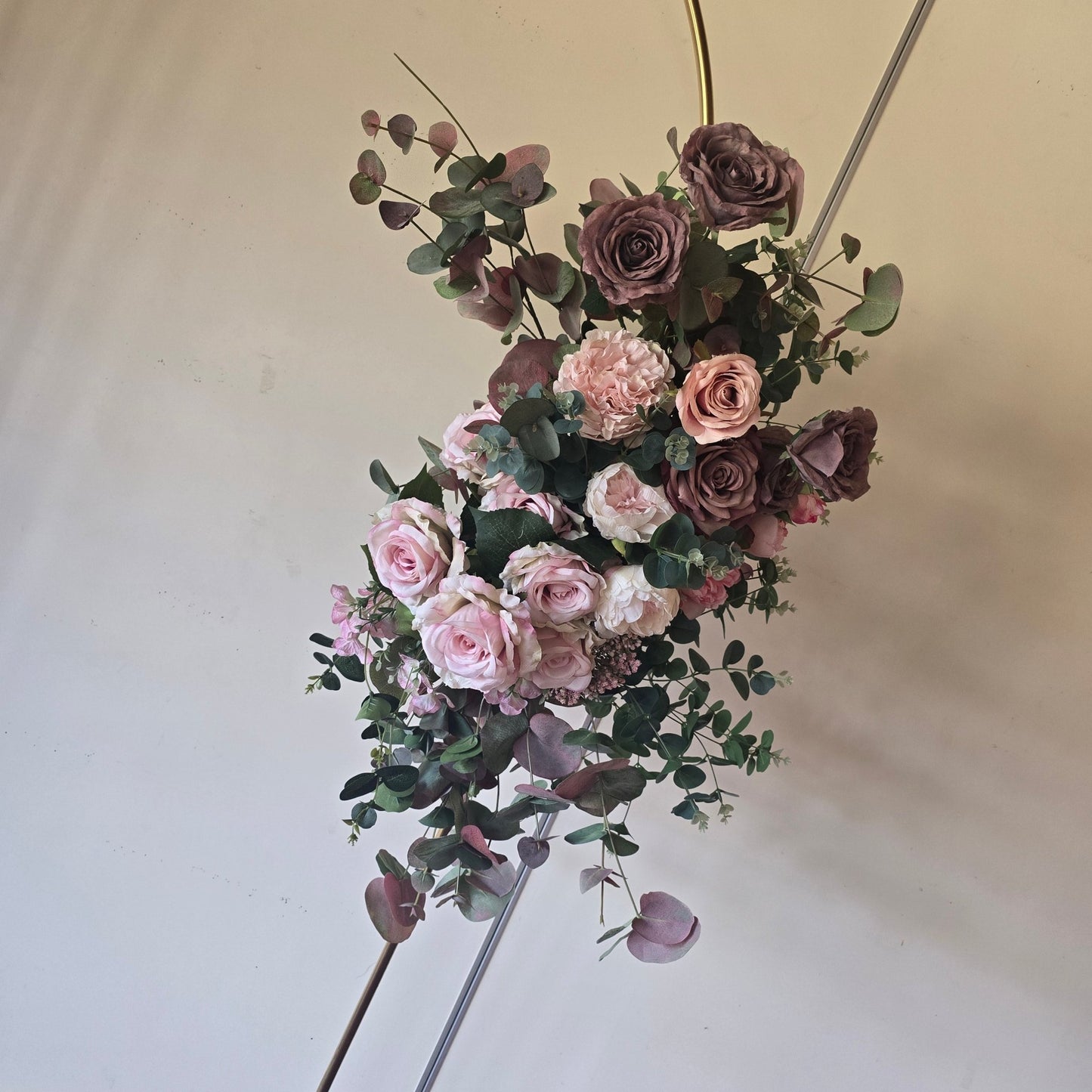 3 Window Arch Backdrop / Frame for Hire - Only available to hire with Organic Balloon Garlands. - UpUpNAwayBalloons