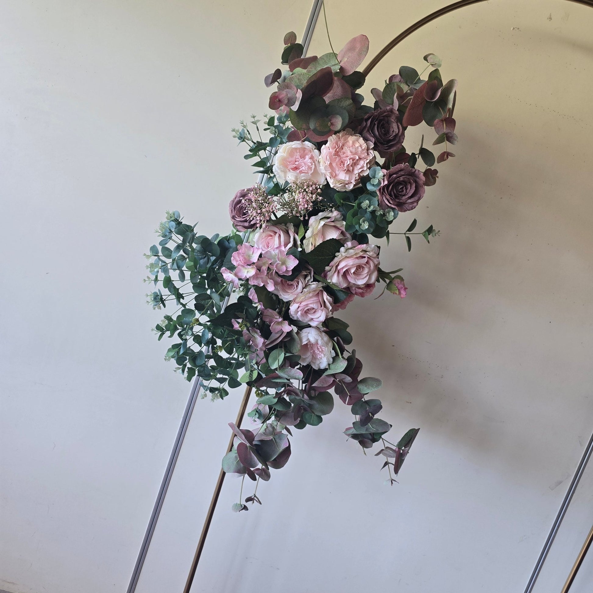 3 Window Arch Backdrop / Frame for Hire - Only available to hire with Organic Balloon Garlands. - UpUpNAwayBalloons