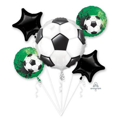 Soccer Goal Getter Birthday Bouquet - UpUpNAwayBalloons