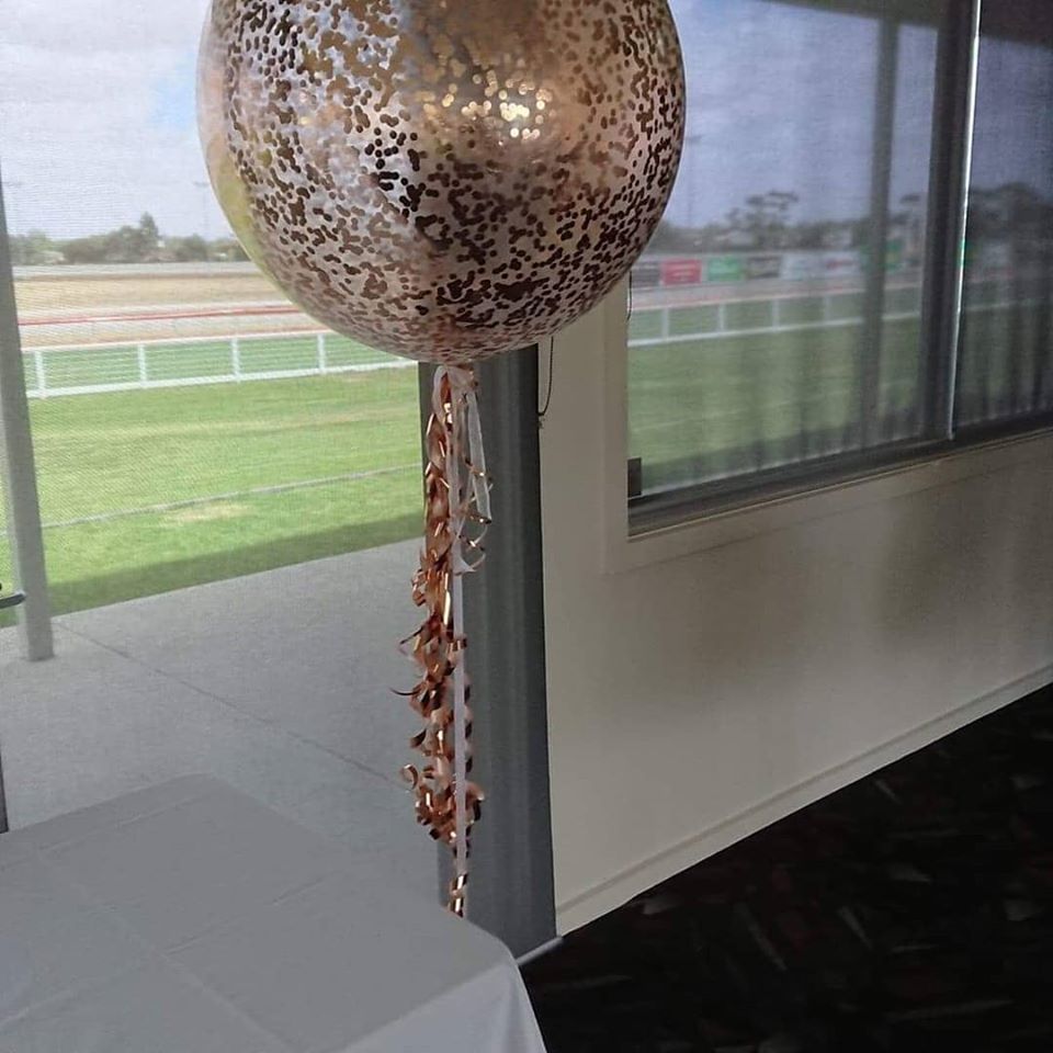 3ft Confetti Balloon by UpUpNAwayBalloons