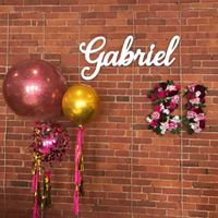 3ft Confetti Balloon by UpUpNAwayBalloons