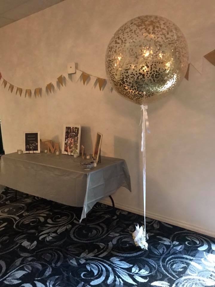 3ft Confetti Balloon by UpUpNAwayBalloons