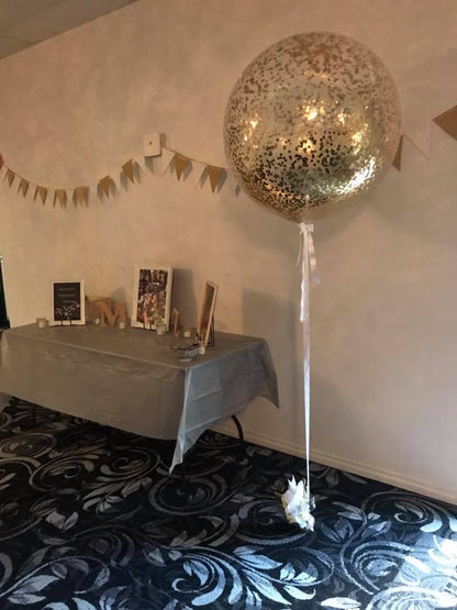 3ft Confetti Balloon by UpUpNAwayBalloons