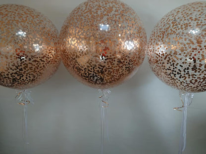3ft Confetti Balloon by UpUpNAwayBalloons