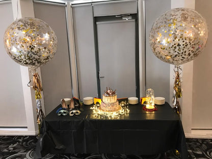 3ft Confetti Balloon by UpUpNAwayBalloons