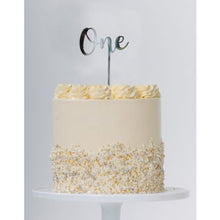 Load image into Gallery viewer, Cake Topper One (Gold, Rose Gold &amp; Silver) - UpUpNAwayBalloons
