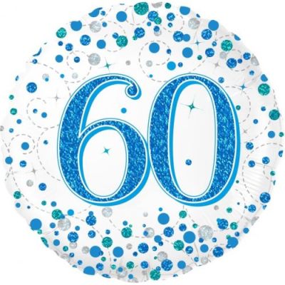 60th Foil Balloon Bouquet - UpUpNAwayBalloons