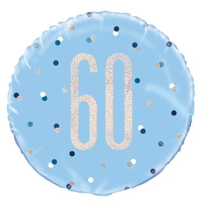 60th Foil Balloon Bouquet - UpUpNAwayBalloons