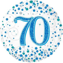 Load image into Gallery viewer, 70th Foil Balloon Bouquet - UpUpNAwayBalloons
