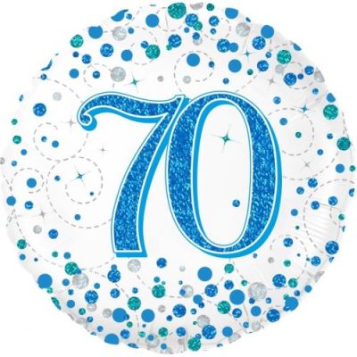 70th Foil Balloon Bouquet - UpUpNAwayBalloons