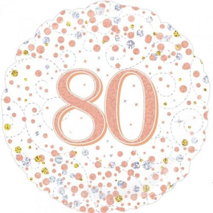 80th Foil Balloon Bouquet - UpUpNAwayBalloons