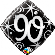 Load image into Gallery viewer, 90th Foil Balloon Bouquet - UpUpNAwayBalloons
