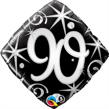 90th Foil Balloon Bouquet - UpUpNAwayBalloons
