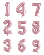 Load image into Gallery viewer, Light Pink Numbers - UpUpNAwayBalloons
