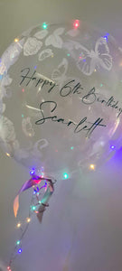 Personalised Bubble Balloons - UpUpNAwayBalloons