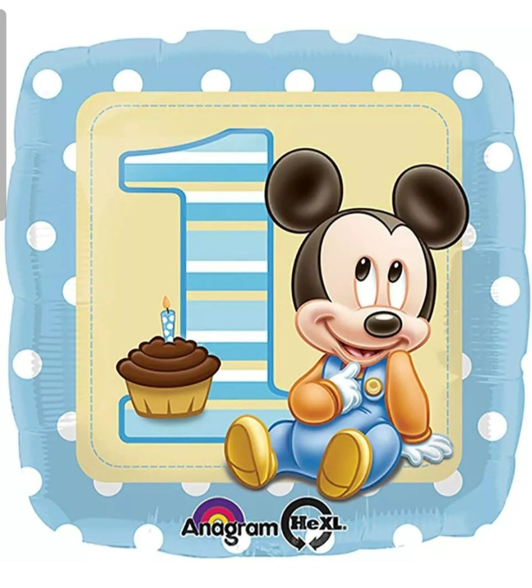 Disney Baby Mickey Mouse 1st Birthday - UpUpNAwayBalloons