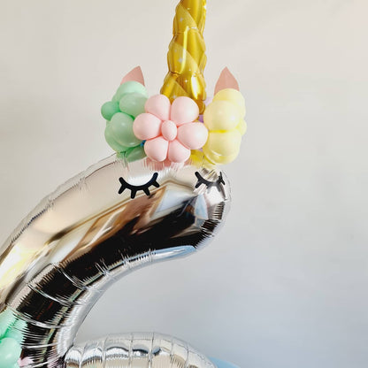 Air filled Balloon Numbers Marquee Style [Single Digit] Creation - UpUpNAwayBalloons