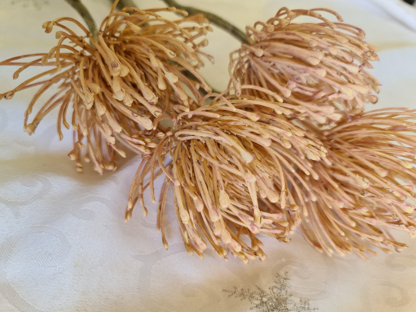 Artificial Flowers and Greenery for hire - available for hire when hiring a backdrop with us and an Organic Balloon Garland by UpUpNAwayBalloons