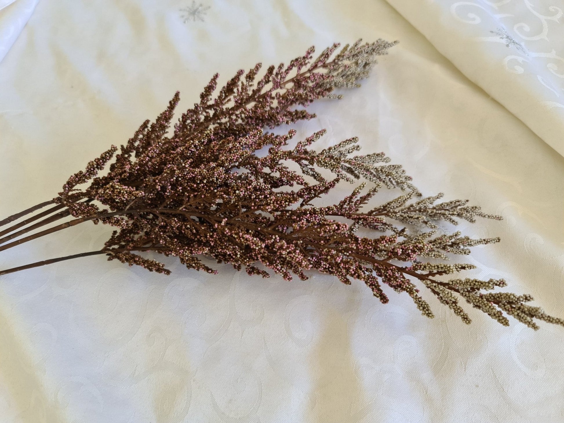 Artificial Flowers and Greenery for hire - available for hire when hiring a backdrop with us and an Organic Balloon Garland by UpUpNAwayBalloons