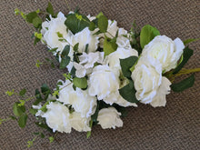 Load image into Gallery viewer, Artificial Flowers and Greenery for hire - available for hire when hiring a backdrop with us and an Organic Balloon Garland by UpUpNAwayBalloons
