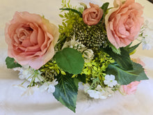 Load image into Gallery viewer, Artificial Flowers and Greenery for hire - available for hire when hiring a backdrop with us and an Organic Balloon Garland by UpUpNAwayBalloons
