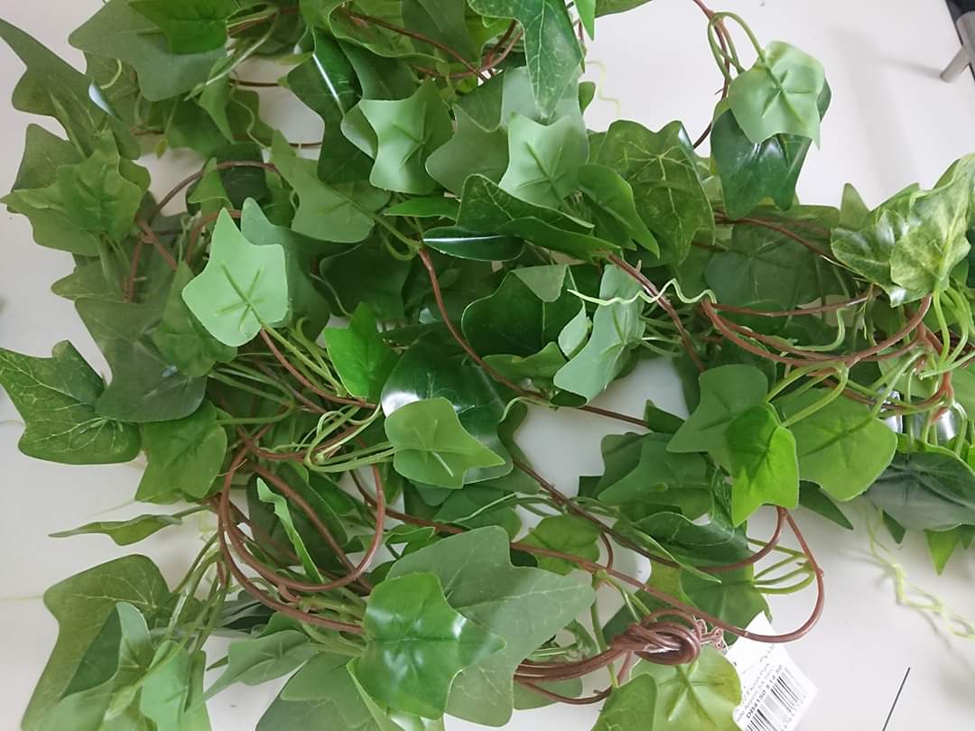 Artificial Flowers and Greenery for hire - available for hire when hiring a backdrop with us and an Organic Balloon Garland by UpUpNAwayBalloons