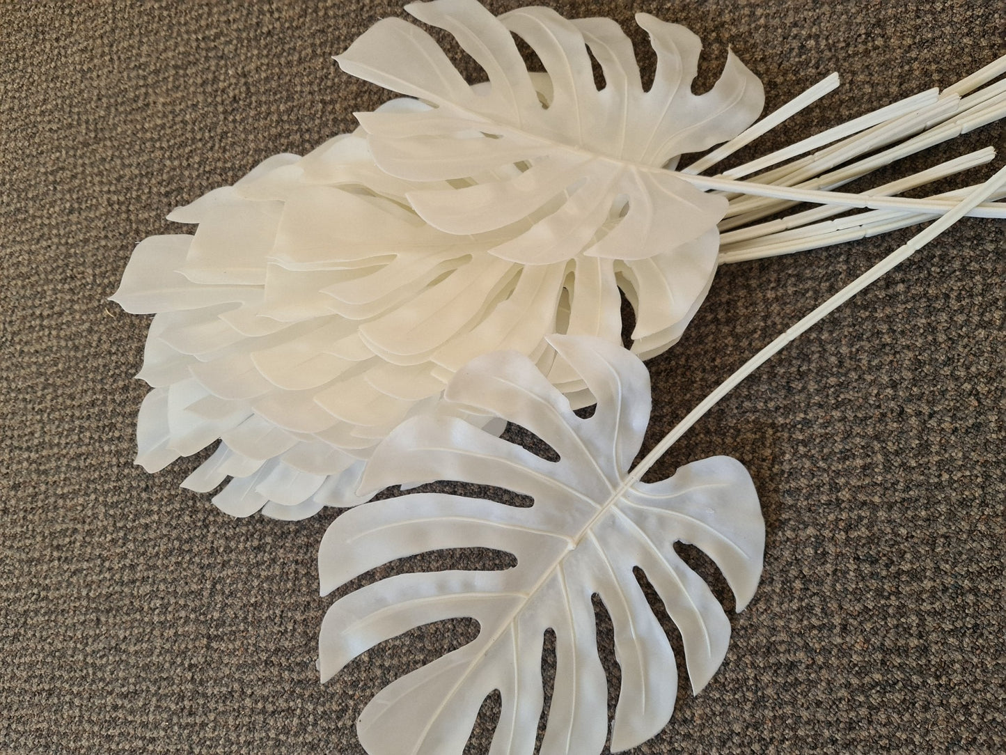 Artificial Flowers and Greenery for hire - available for hire when hiring a backdrop with us and an Organic Balloon Garland by UpUpNAwayBalloons