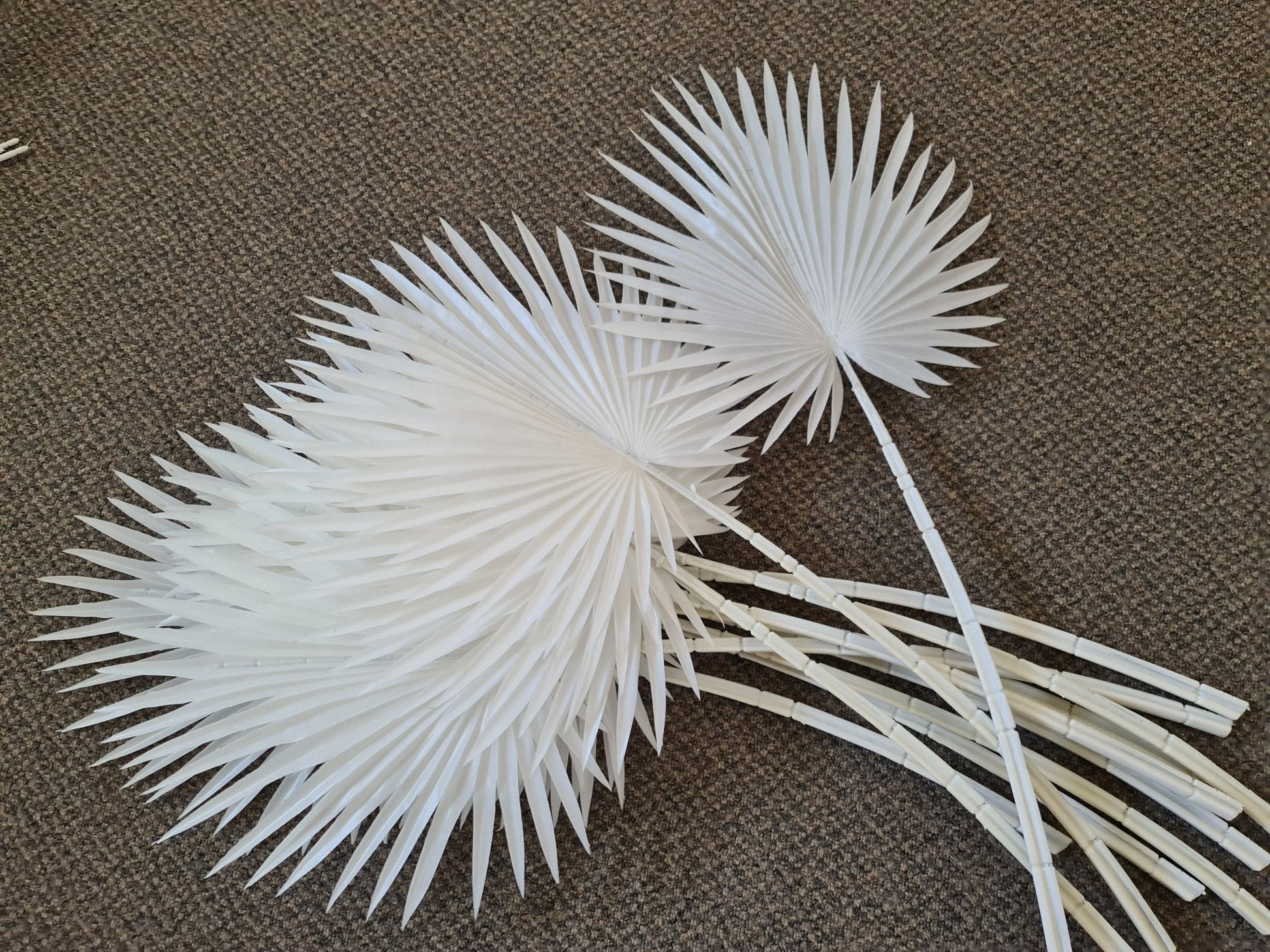 Artificial Flowers and Greenery for hire - available for hire when hiring a backdrop with us and an Organic Balloon Garland by UpUpNAwayBalloons