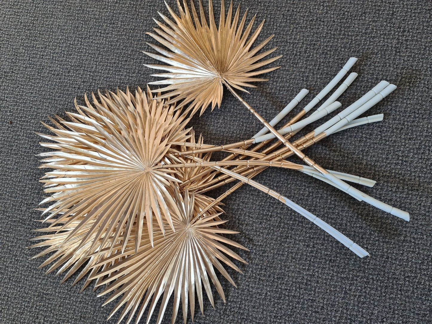 Artificial Flowers and Greenery for hire - available for hire when hiring a backdrop with us and an Organic Balloon Garland by UpUpNAwayBalloons