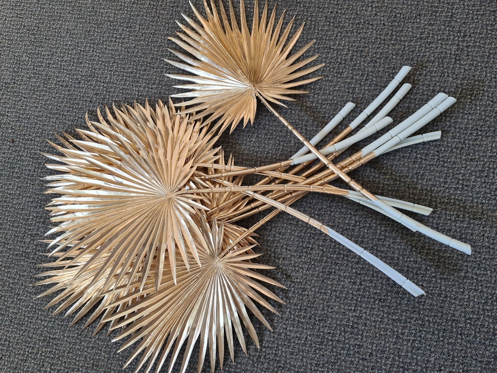 Artificial Flowers and Greenery for hire - available for hire when hiring a backdrop with us and an Organic Balloon Garland by UpUpNAwayBalloons